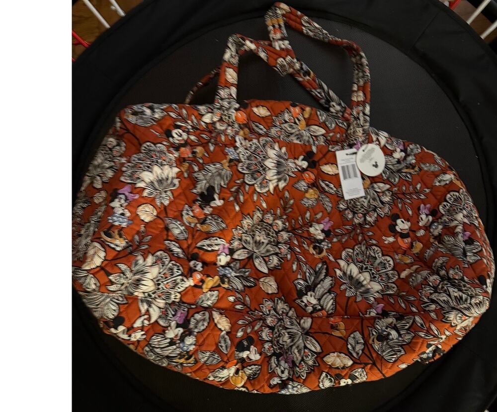 Vera Bradley Disney Mickey and Minnie Large Duffel, BNWT